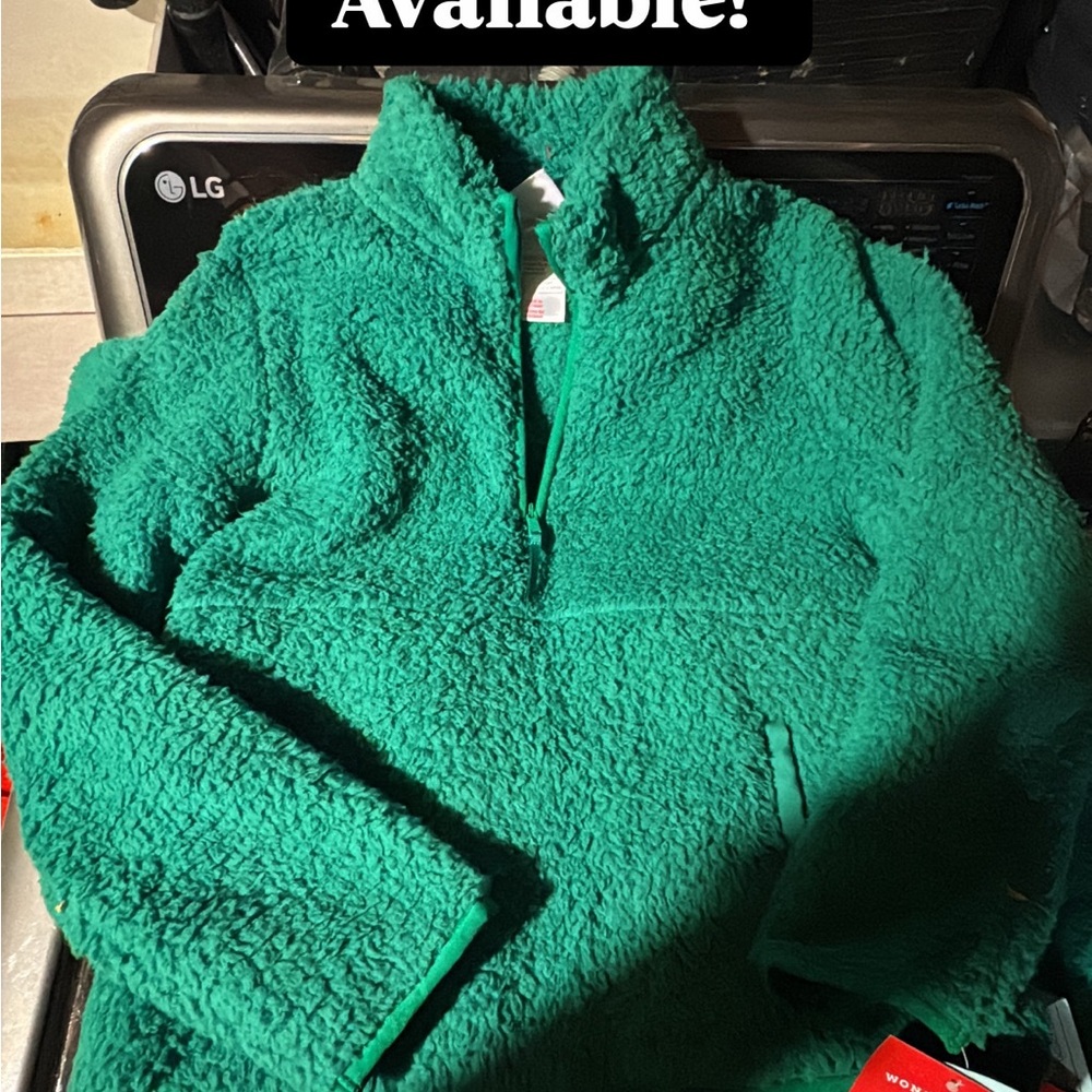 Cozy Green Kids Jacket